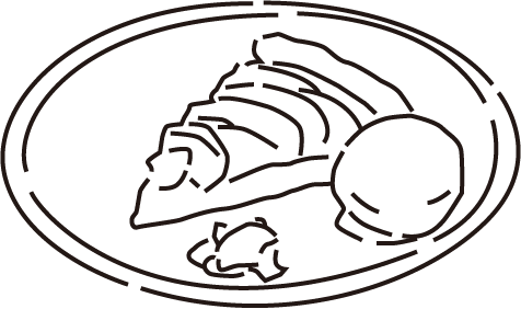 紅はるかと林檎の米粉タルト