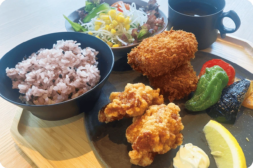 古代米御飯
